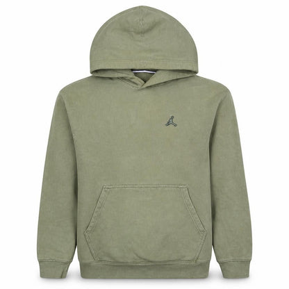 Jordan Mens Green Pullover Hoodie Size S Regular Fit Fleece