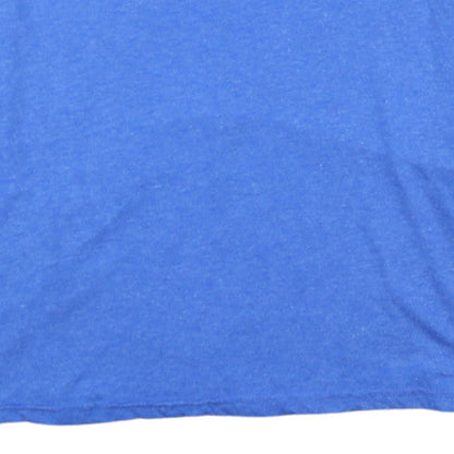 Adidas Men's Blue XL Ultimate Tee Crew Neck Sports T-Shirt