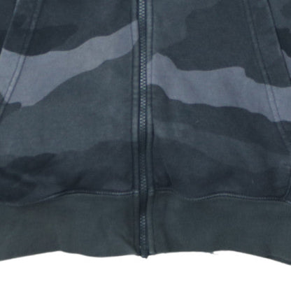 Nike Mens Grey Camo Full Zip Hoodie Size L Regular Fit