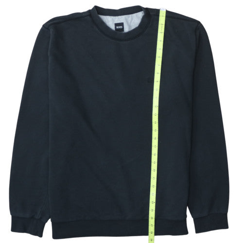 Hugo Boss Men's Black 2XL Pullover Crew Neck Sweatshirt