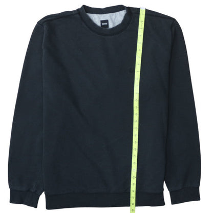Hugo Boss Men's Black 2XL Pullover Crew Neck Sweatshirt