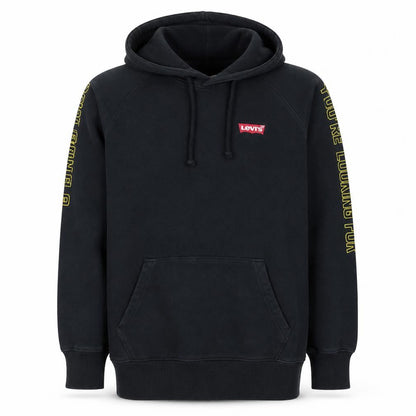 Levi's Men's Black Hoodie M Pullover Graphic Print Movie Logo