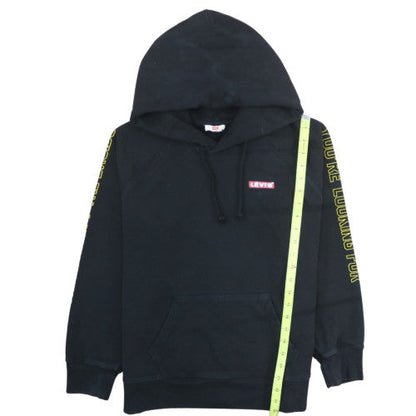 Levi's Men's Black Hoodie M Pullover Graphic Print Movie Logo