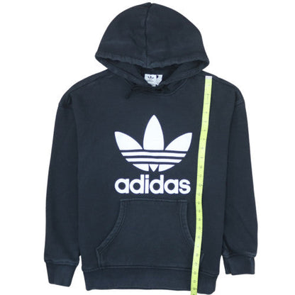 Adidas Men's Black Pullover Hoodie L Sports Fleece Logo