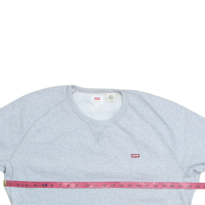 Levi's Men's Grey Crew Neck Pullover Sweatshirt Size L