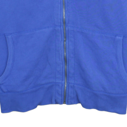 Polo Ralph Lauren Men's Blue Full Zip Hoodie 2XL Cotton Blend
