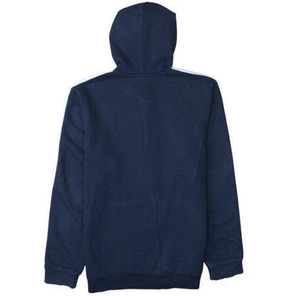 Adidas Mens Blue Full Zip Hoodie M Sports Fleece Regular Fit