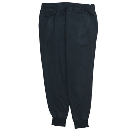 Puma Men's Black XL Jogger Sweatpants Regular Fit Fleece Trousers