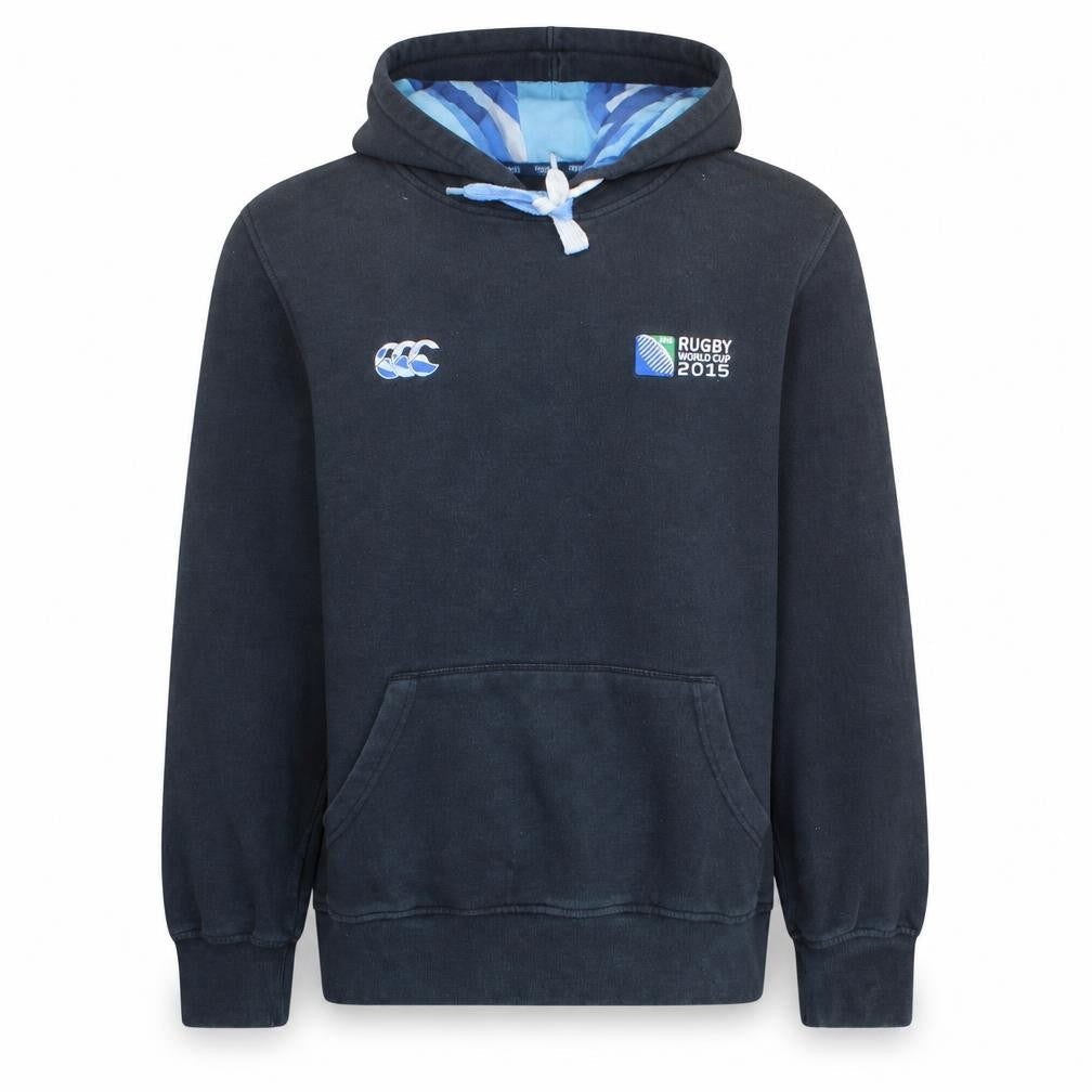 Canterbury Men's Blue Rugby World Cup 2015 Pullover Hoodie M