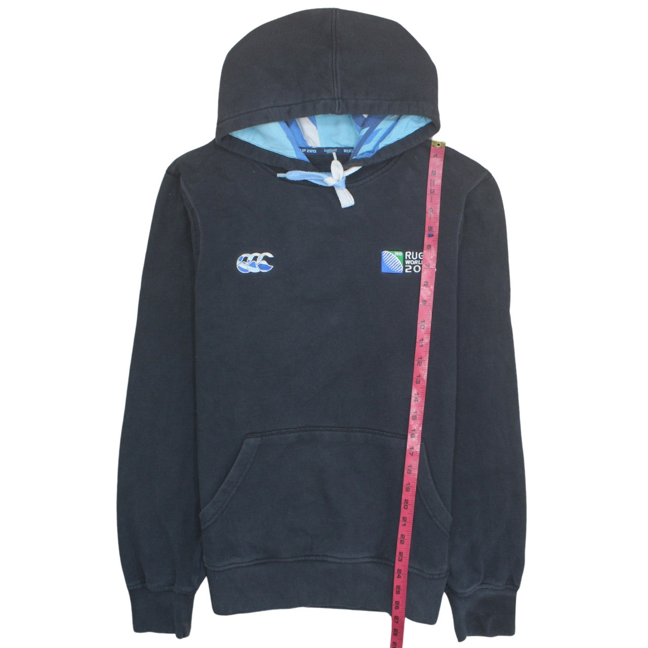 Canterbury Men's Blue Rugby World Cup 2015 Pullover Hoodie M