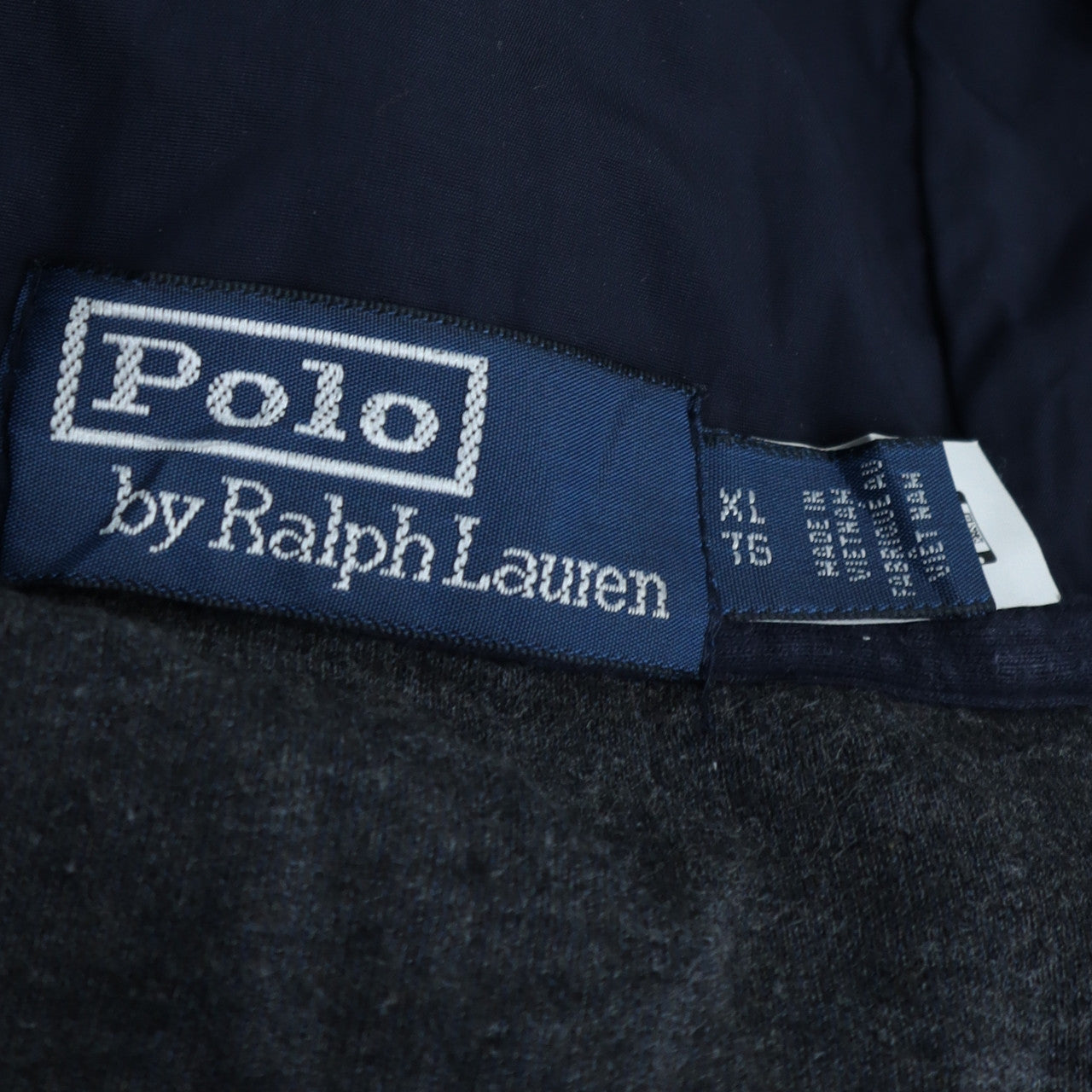 Polo Ralph Lauren Men's Blue XL Pullover Hoodie 1/2 Zip Logo