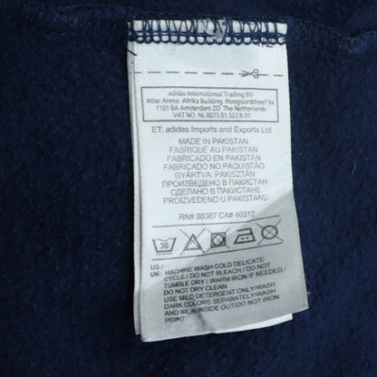 Adidas Mens Blue XL Crew Neck Pullover Sweatshirt Classic Logo