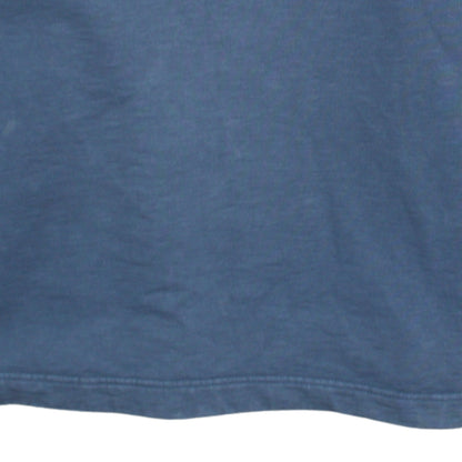 GAP Men's Blue XL 1/4 Zip Collared Sweatshirt Cotton Pullover
