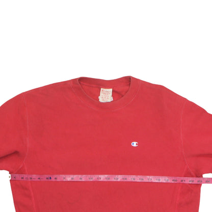 Champion Men's Red XL Reverse Weave Crew Neck Sweatshirt