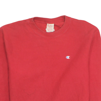 Champion Men's Red XL Reverse Weave Crew Neck Sweatshirt