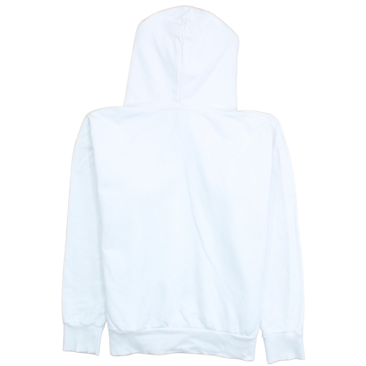 Diesel Mens White Pullover Hoodie Size M Logo Cotton Sweatshirt