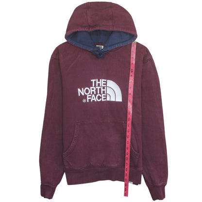 The North Face Men's Brown Pullover Hoodie M Fleece Logo Outdoor