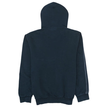 Adidas Men's Black Full Zip Hooded Sweatshirt L Regular Fit