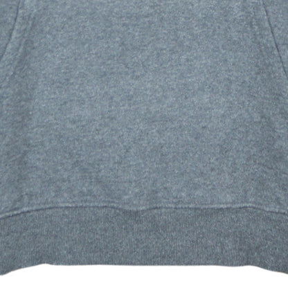 The North Face Mens Grey Pullover Hoodie M Regular Fit Fleece Logo