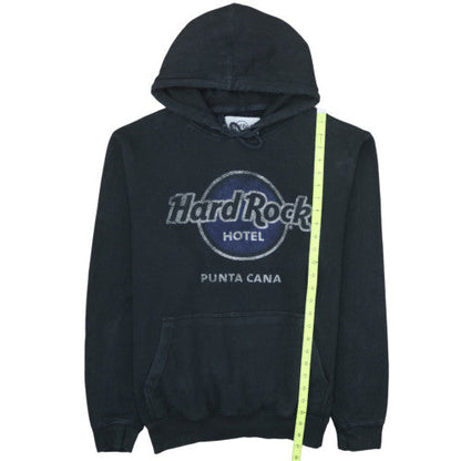 Hard Rock Hotel Punta Cana Black Men's Large Pullover Hoodie