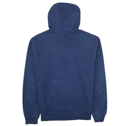 Fila Men's Blue XL Pullover Hoodie with Logo Design