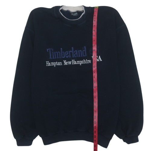 Timberland Men's Blue XXL Pullover Sweatshirt Embroidered USA