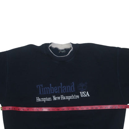 Timberland Men's Blue XXL Pullover Sweatshirt Embroidered USA