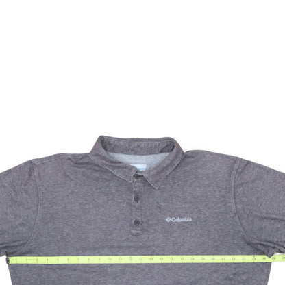 Columbia Men's Grey Omni-Wick Short Sleeve Polo Shirt XL