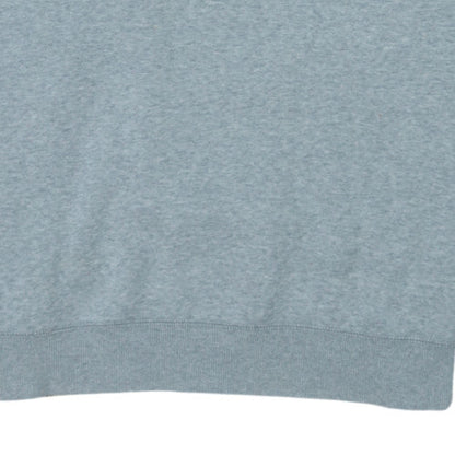 Adidas Mens Grey Crew Neck Pullover Sweatshirt Size L Sports Fleece