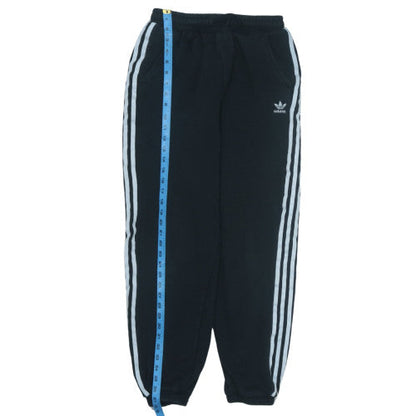 adidas Womens Black Size 10 Track Pants with 3 Stripes