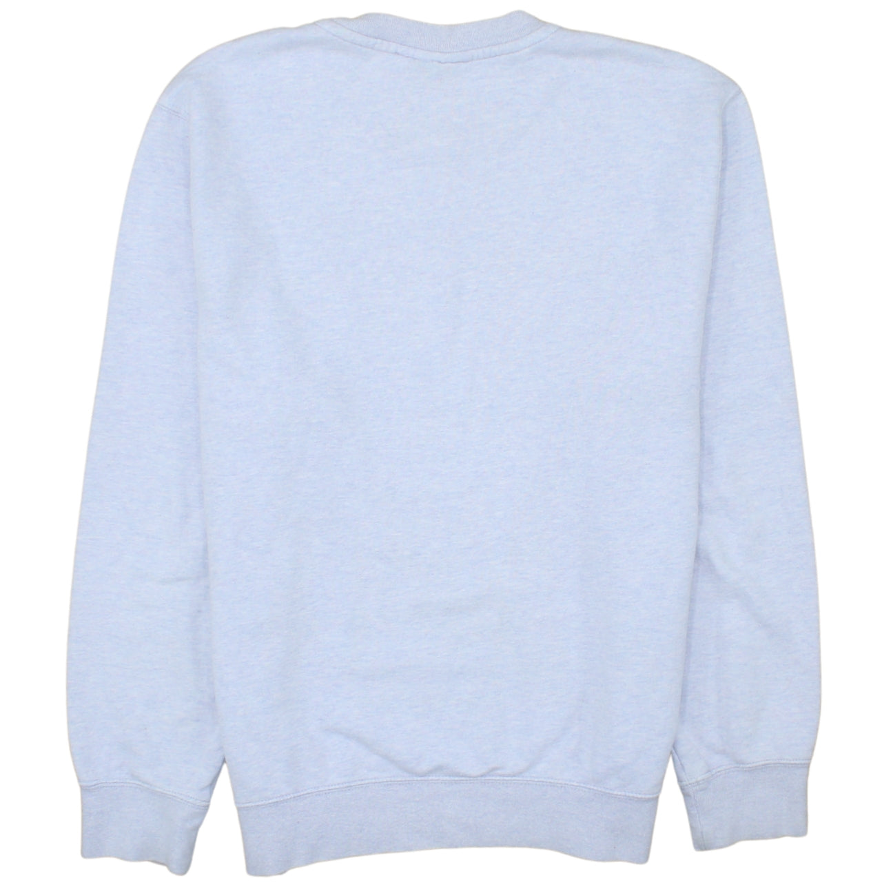 Nike Womens Light Grey Cotton Blend Crew Neck Sweatshirt S