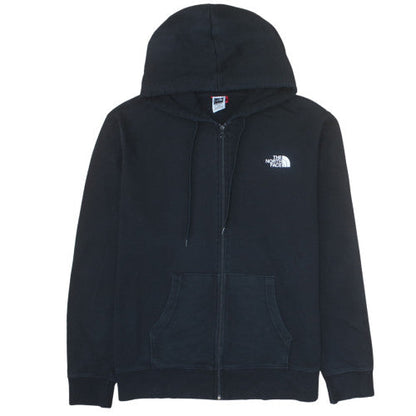 The North Face Mens Black XL Full Zip Hoodie Outdoor Fleece