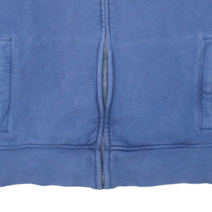 GAP Men's Blue Full Zip Logo Sweatshirt Size M