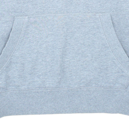 ASICS Women Grey Pullover Hoodie Medium Hooded Sweatshirt