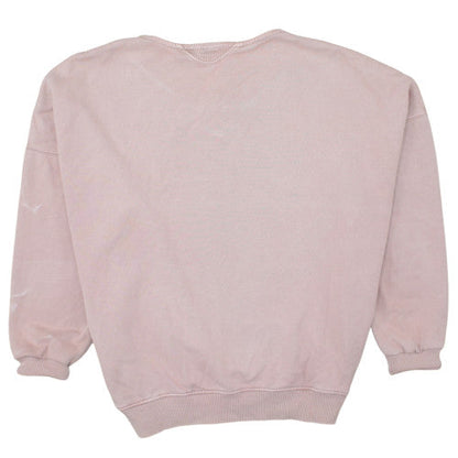 Quiksilver Women's Pink Crew Neck Pullover Sweatshirt Size L