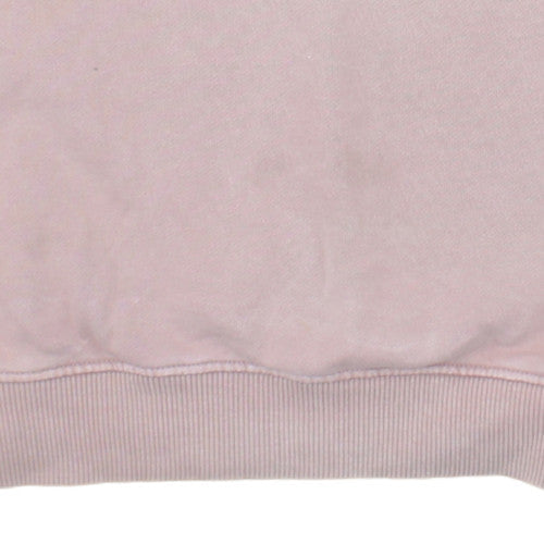 Quiksilver Women's Pink Crew Neck Pullover Sweatshirt Size L