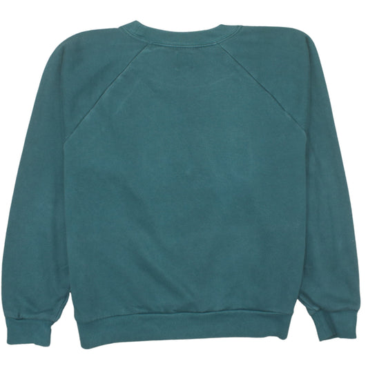 GAP Women’s Green Small Pullover Sweatshirt Logo Athletic Style