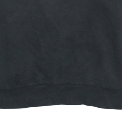 Puma Men's Black Logo Crew Neck Pullover Sweatshirt Size L