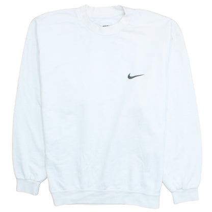 Nike Men's White XL Crew Neck Pullover Sweatshirt