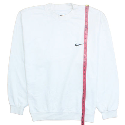 Nike Men's White XL Crew Neck Pullover Sweatshirt