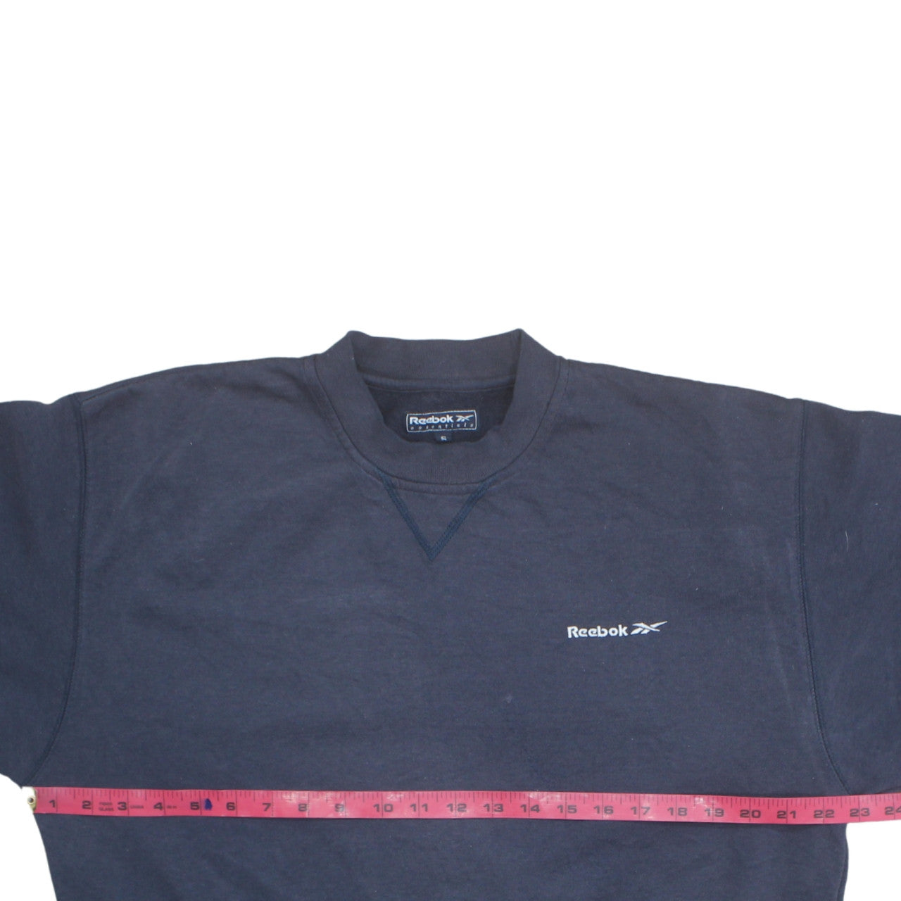 Reebok Men's Blue Small Essentials Crew Neck Sweatshirt