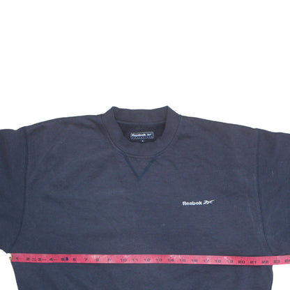Reebok Men's Blue Small Essentials Crew Neck Sweatshirt
