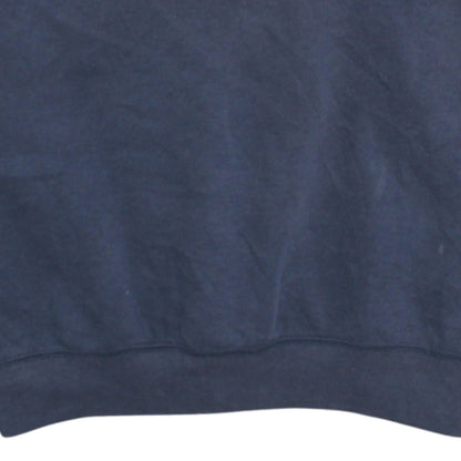 Reebok Men's Blue Small Essentials Crew Neck Sweatshirt
