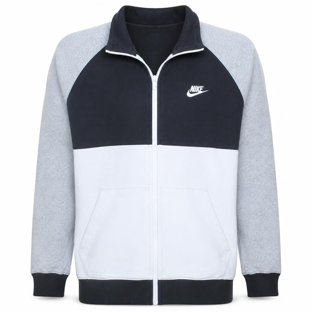 Nike Men's Black XL Full Zip Fleece Sweatshirt Jacket