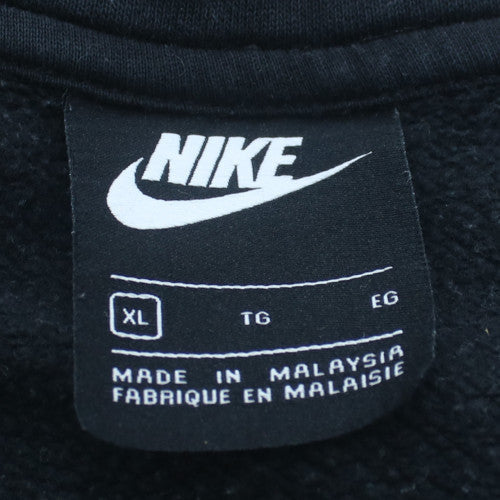 Nike Men's Black XL Full Zip Fleece Sweatshirt Jacket