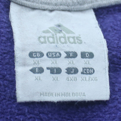 Adidas Men's Blue Los Angeles Lakers XL Full Zip Sweatshirt