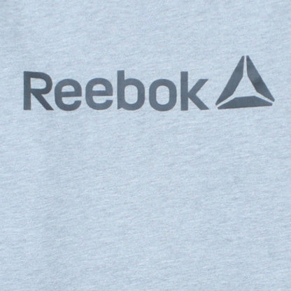 Reebok Mens Grey Crew Neck Pullover Sweatshirt XXL Regular Fit