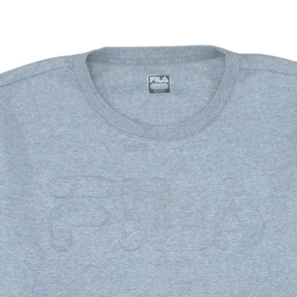 Fila Men’s Grey 2XL Crew Neck Pullover Sweatshirt