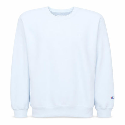 Champion Men's White Crew Neck Pullover Sweatshirt Size M