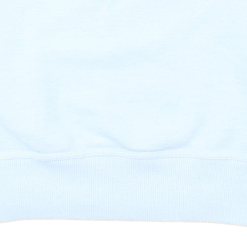 Champion Men's White Crew Neck Pullover Sweatshirt Size M